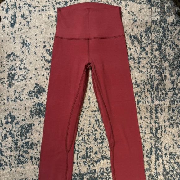 Lululemon High-Rise Wunder Under Full On Luxtreme in Chianti - Size 2 - Picture 15 of 16